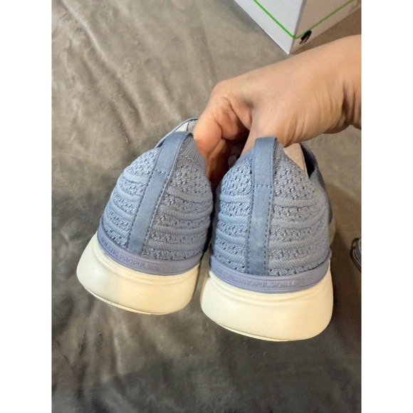 NEW APL TECHLOOM Men Sneakers Size 10.5 WAVE‎ Athletic FORGED BLUE/IVORY Comfort - Picture 4 of 7